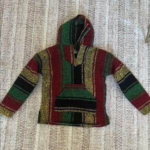MR Baja Multicolor Striped kids Sweater